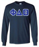  DISCOUNT Phi Delta Theta Lettered Long sleeve 