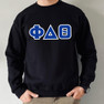  Phi Delta Theta Custom Twill Crewneck Sweatshirt 
