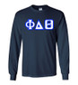 Phi Delta Theta Custom Twill Long Sleeve T-Shirt