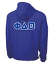  Phi Delta Theta Tackle Twill Lettered Pack N Go Pullover 