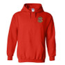  DISCOUNT-Phi Kappa Psi Crest - Shield Emblem Hooded Sweatshirt 