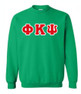  Phi Kappa Psi Lettered Crewneck Sweatshirt 
