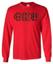  DISCOUNT Phi Kappa Psi Lettered Long sleeve 