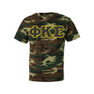  DISCOUNT- Phi Kappa Sigma Lettered Camouflage T-Shirt 