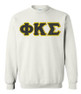 DISCOUNT Phi Kappa Sigma Lettered Crewneck