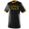 DISCOUNT- Phi Kappa Sigma Lettered Ringer Shirt