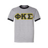  DISCOUNT- Phi Kappa Sigma Lettered Ringer Shirt 
