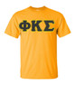 DISCOUNT Phi Kappa Sigma Lettered T-shirt