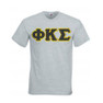  DISCOUNT- Phi Kappa Sigma Lettered V-Neck T-Shirt 