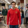 DISCOUNT-Phi Kappa Tau Fraternity Crest - Shield Longsleeve Tee