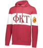  Phi Kappa Tau Ivy League Hoodie W Crest On Left Sleeve 