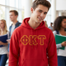Phi Kappa Tau Letters Hooded Sweatshirt - Best Value