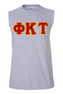edit DISCOUNT- Phi Kappa Tau Lettered Sleeveless Tee 