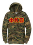  DISCOUNT-Phi Kappa Theta Camo Pullover Hooded Sweatshirt 