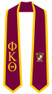  DISCOUNT-Phi Kappa Theta Greek 2 Tone Lettered Graduation Sash Stole 