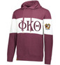  Phi Kappa Theta Ivy League Hoodie W Crest On Left Sleeve 