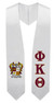 Phi Kappa Theta Super Crest - Shield Graduation Stole