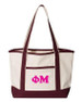  Phi Mu Sailing Tote Bag 