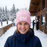 Phi Mu Greek Letter Knit Cap