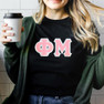  Phi Mu Lettered Shirts 