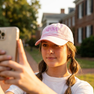 Phi Mu Script Cap