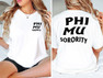 Phi Mu Social Tee