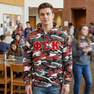 DISCOUNT-Phi Sigma Kappa Camo Pullover Hooded Sweatshirt