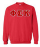  DISCOUNT Phi Sigma Kappa Lettered Crewneck - Best Value 