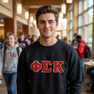 DISCOUNT Phi Sigma Kappa Lettered Crewneck - Best Value