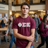 Phi Sigma Kappa Lettered T-Shirt