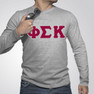  Phi Sigma Kappa Custom Twill Long Sleeve T-Shirt 