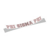  Phi Sigma Phi Long Window Decals Stickers 