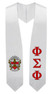 Phi Sigma Phi Super Crest - Shield Graduation Stole