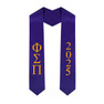 Phi Sigma Pi Greek Lettered Graduation Sash Stole With Year - Best Value 