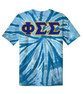  DISCOUNT-Phi Sigma Sigma Lettered Tie-Dye t-shirts 
