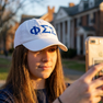 Phi Sigma Sigma Greek Letter Hat