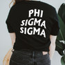 Phi Sigma Sigma Social Tee