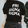  Phi Sigma Sigma Social Tee 