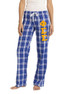  Phi Sigma Sigma Women's Flannel Plaid Pant - PJ's 