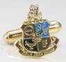 Phi Kappa Sigma Color Crest - Shield Cuff links