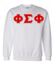  Phi Sigma Phi Lettered Crewneck 