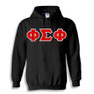  Phi Sigma Phi Lettered Twill Hoodie 
