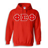  Phi Sigma Phi Lettered Twill Hoodie 