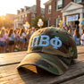 Pi Beta Phi Lettered Camouflage Hat