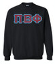  DISCOUNT Pi Beta Phi Lettered Crewneck - Best Value 