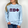  Pi Beta Phi Lettered Long Sleeve Shirt 