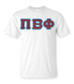  DISCOUNT Pi Beta Phi Lettered Tee - Best Value 