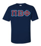  DISCOUNT Pi Beta Phi Lettered Tee - Best Value 
