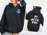  Pi Beta Phi Social Hoodie 
