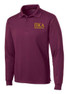  Pi Kappa Alpha-World Famous Long Sleeve Dry Fit Polo 